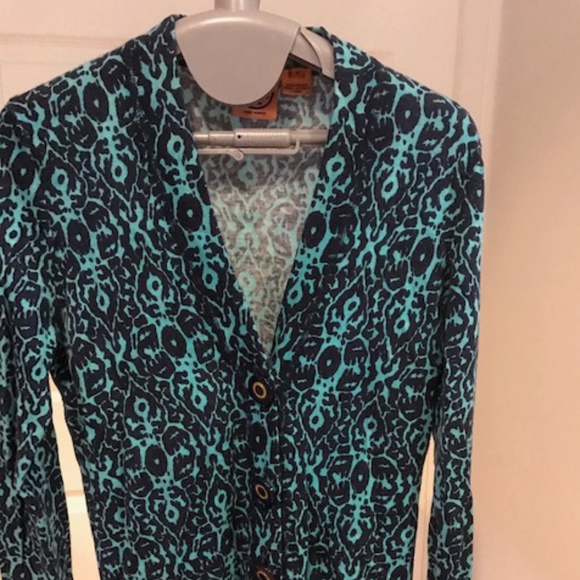 Tory Burch Merino Wool Cardigan - Picture 5 of 7